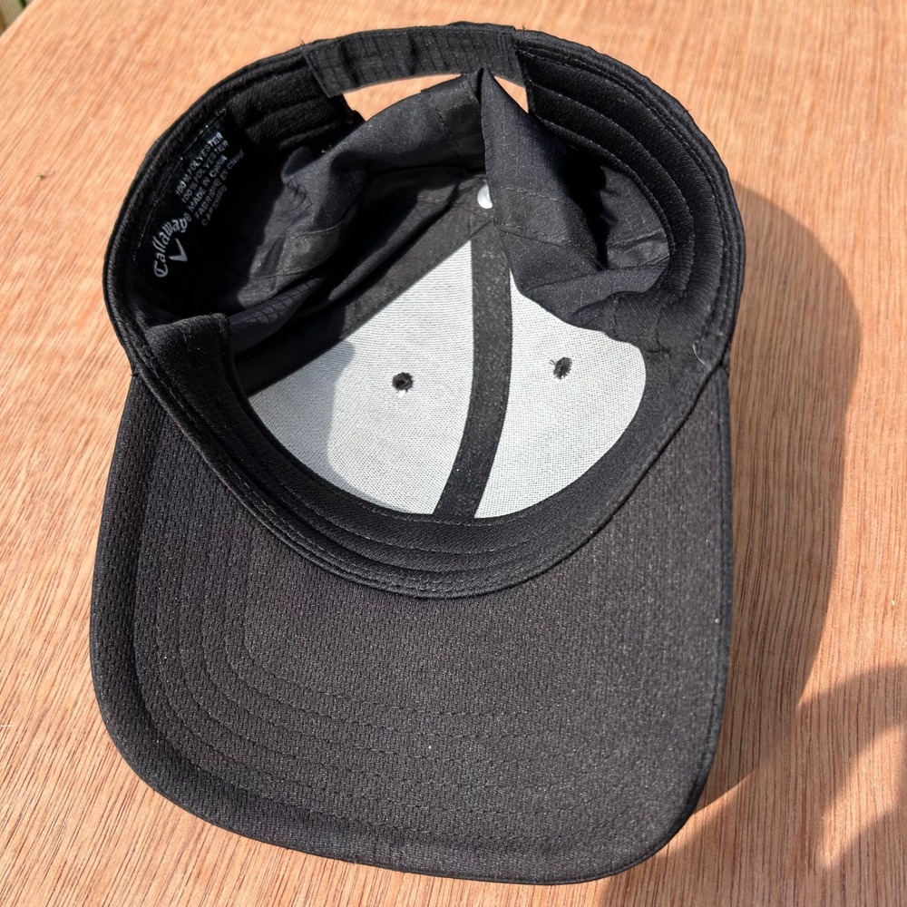 Callaway Hat Golf Cap Mens OSFA Black Athletic Sporty - Picture 6 of 8